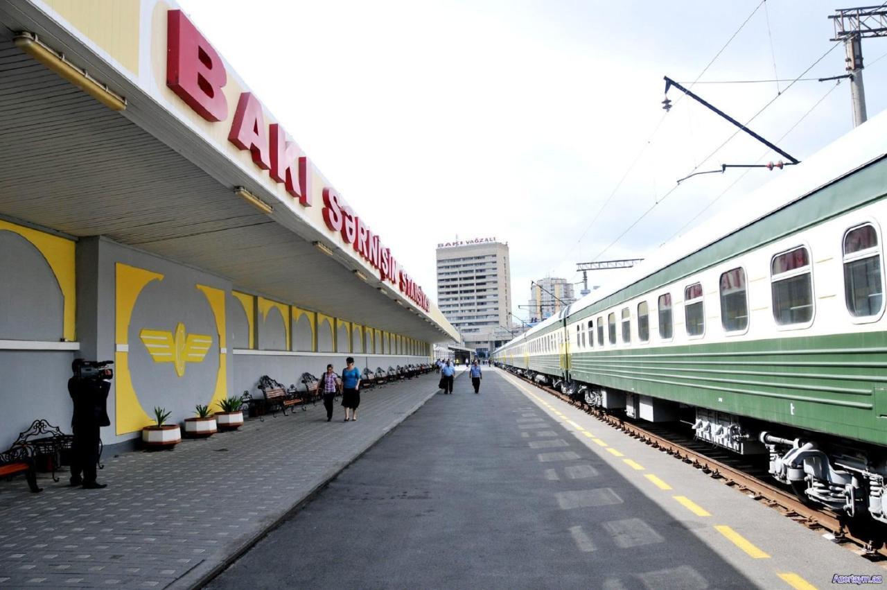 Demir Yol Plaza Hotel Μπακού Εξωτερικό φωτογραφία